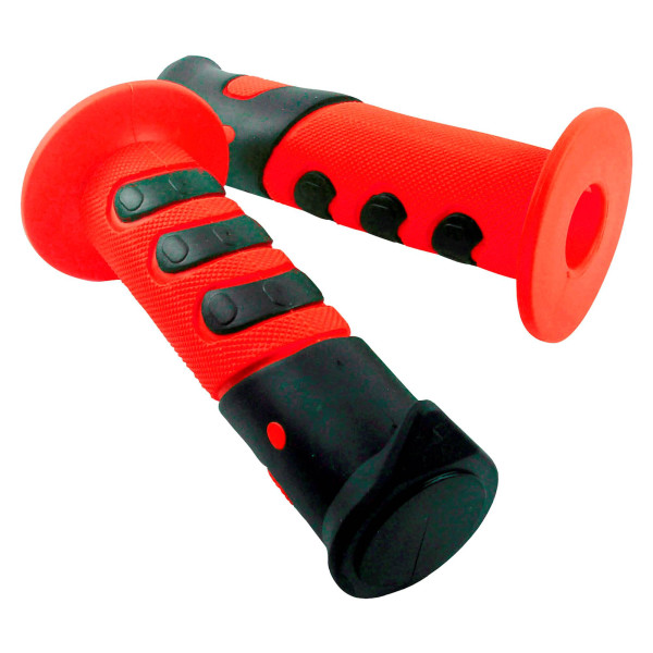 Bike It Bike it mx competition grips red / black 